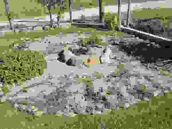 A+R arquitetura Rock Garden Stone Green