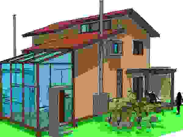 A+R arquitetura Single family home Bricks Beige