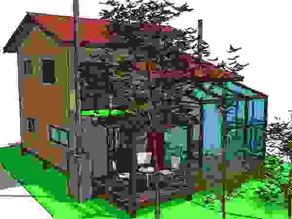 A+R arquitetura Single family home Bricks Beige