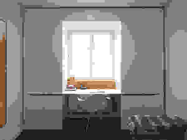 dieMeisterTischler Ruang Studi/Kantor Modern Kayu White
