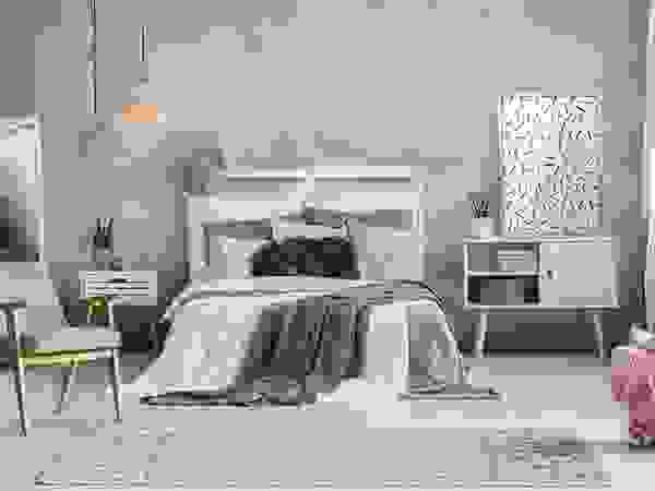 Scandinavian Mint Pixers Спальня