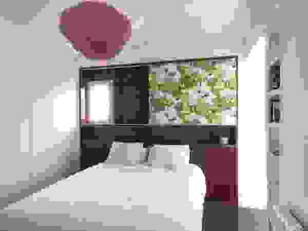 estudio551 Nowoczesna sypialnia