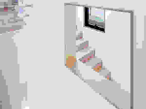 (주)유타건축사사무소 Modern Corridor, Hallway and Staircase