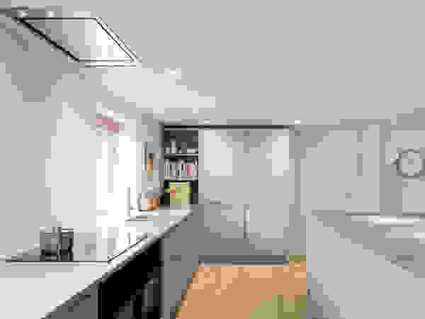 Aston Upthorpe - Handleless In-Frame Kitchen cu_cucine ห้องครัว