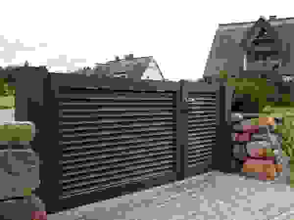 Nordzaun Garden Fencing & walls Aluminium/Seng Grey