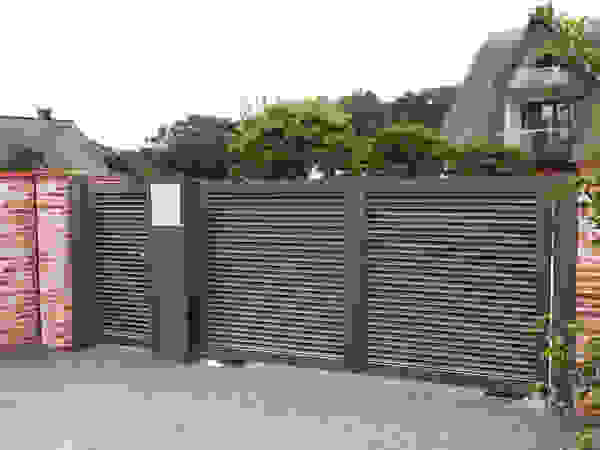 Nordzaun Garden Fencing & walls Aluminium/Seng Grey