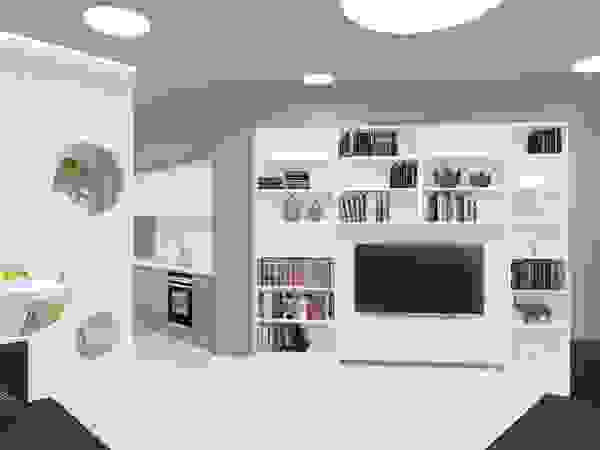 ULA architects Modern Living Room