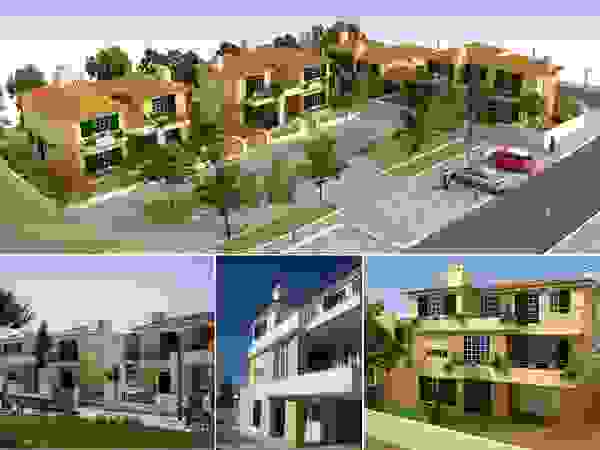 Pedro de Almeida Carvalho, Arquitecto, Lda Einfamilienhaus Stahlbeton Beige