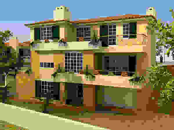 Pedro de Almeida Carvalho, Arquitecto, Lda Einfamilienhaus Stahlbeton Beige