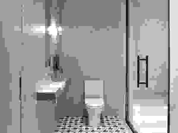 INT2architecture Minimalist style bathroom