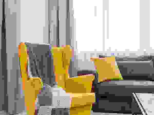 AIN projektowanie wnętrz Scandinavian style living room