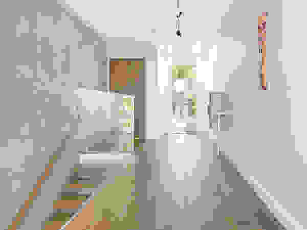 formativ. indywidualne projekty wnętrz Modern corridor, hallway & stairs White