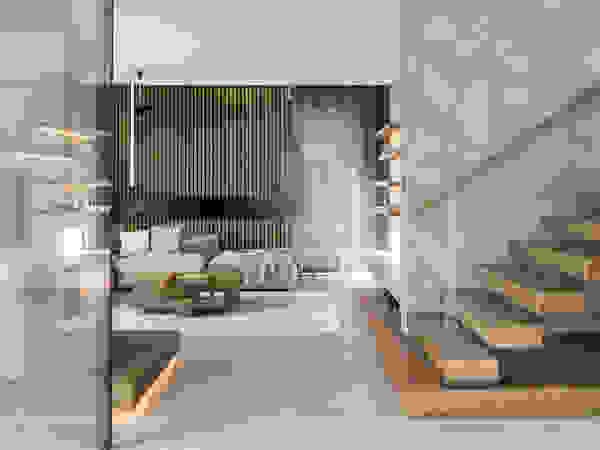 formativ. indywidualne projekty wnętrz Stairs Wood Wood effect
