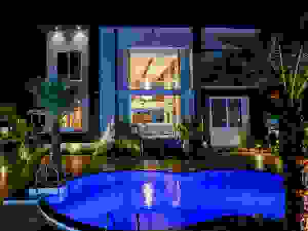 Swimming Pool (Night View) ZEAL Arch Designs Swimming pond