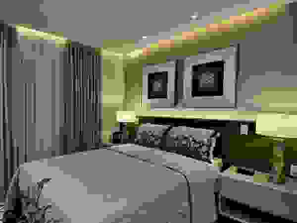 Stúdio Márcio Verza Modern Bedroom MDF Beige