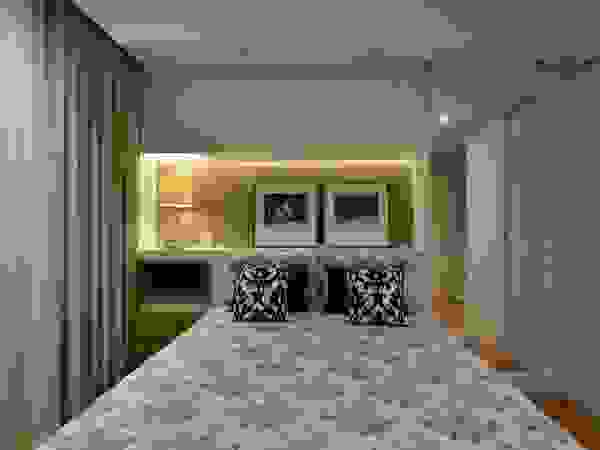 Stúdio Márcio Verza Modern Bedroom MDF Beige