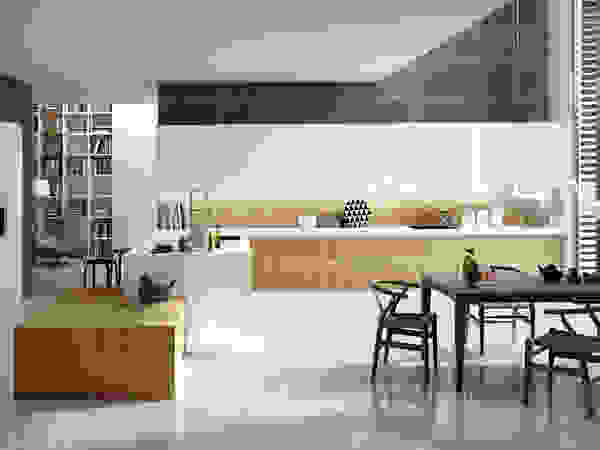 Isoko Proyecto Built-in kitchens Engineered Wood Wood effect