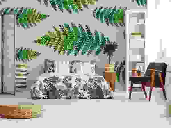 GREEN FERN IN THE BEDROOM Pixers Спальня