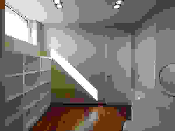 인문학적인집짓기 Moderne Ankleidezimmer Weiß