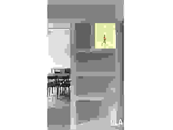 ULA architects Industrial style dining room