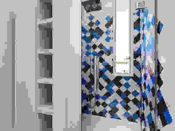 Annalisa Carli Modern bathroom Wood-Plastic Composite Multicolored