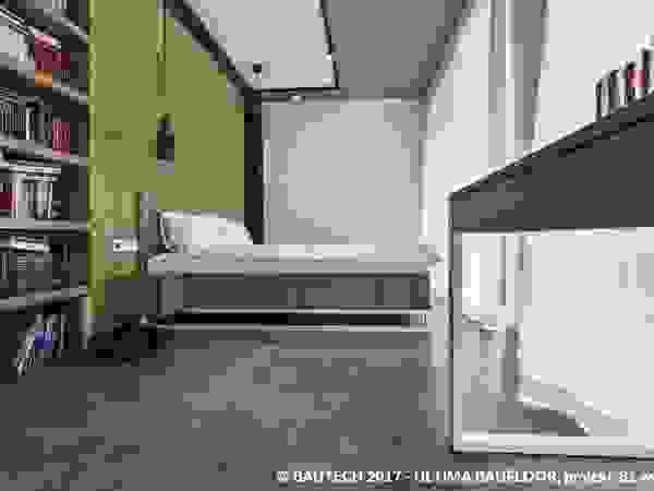 Bautech Sp. Z O.O. Modern style bedroom Concrete Grey