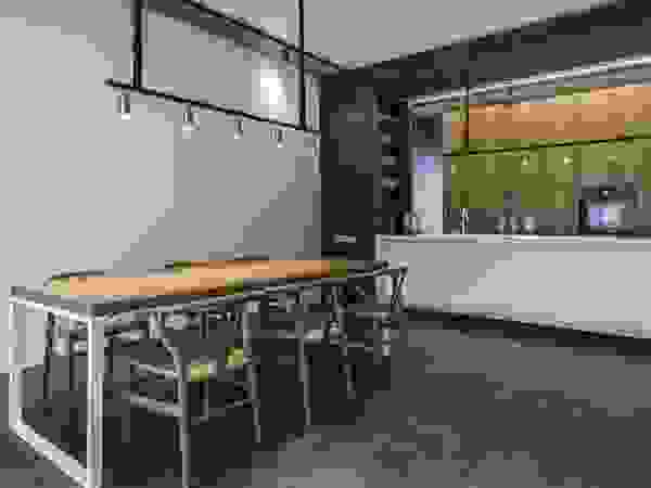 Bautech Sp. Z O.O. Modern kitchen Concrete Grey
