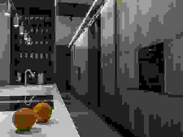 Bautech Sp. Z O.O. Modern kitchen Grey
