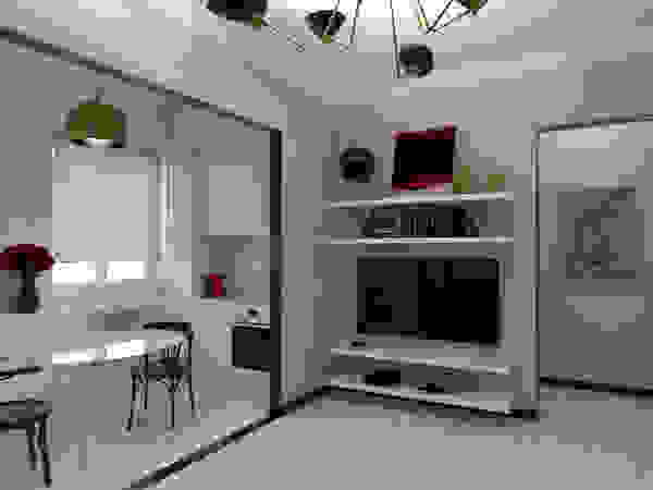 ULA architects Living room White