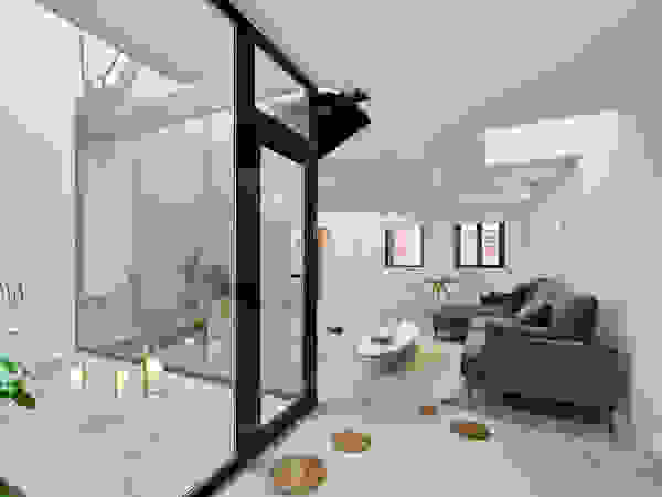 WOHA arquitectura Modern Living Room White