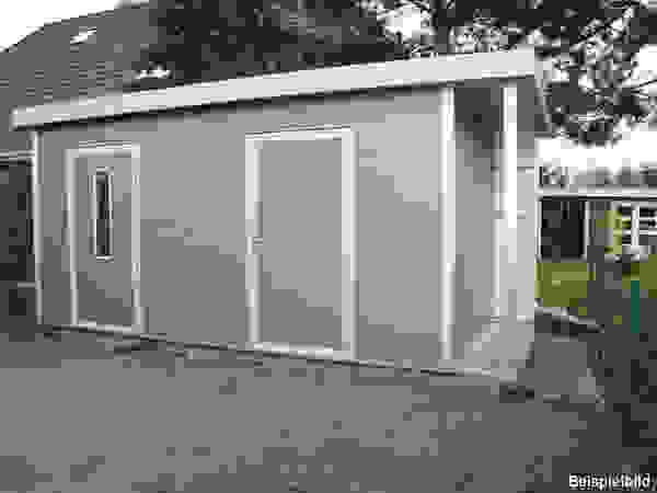 Trapezblech Gonschior oHG Garden Shed Metal Grey