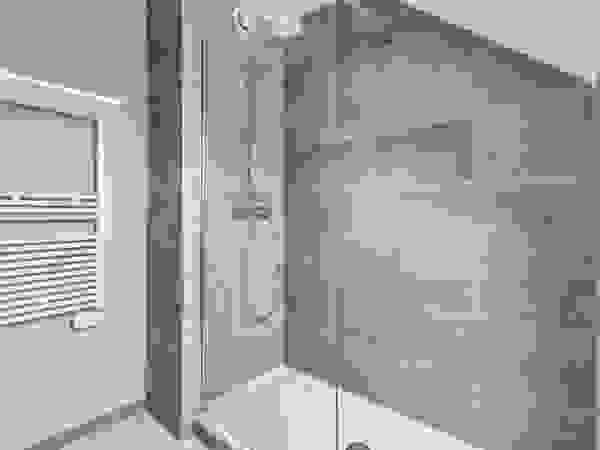 Anne Lapointe Chila Moderne badkamers Zandsteen Grijs