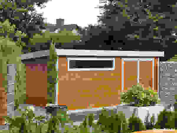 Trapezblech Gonschior oHG Garden Shed Metal Wood effect