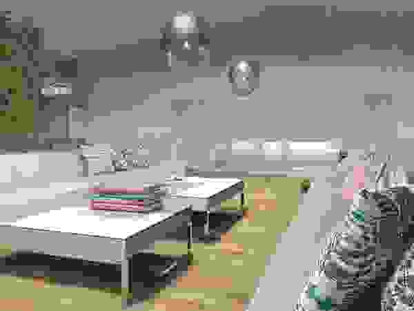 MODULO Pracownia architektury wnętrz Eclectic style living room