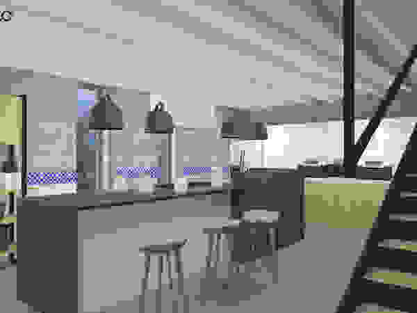 MODULO Pracownia architektury wnętrz Kitchen