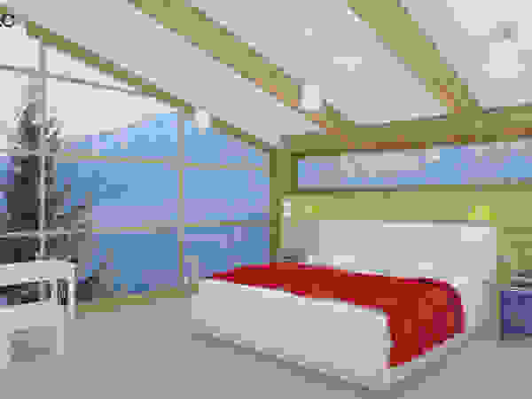 MODULO Pracownia architektury wnętrz Scandinavian style bedroom