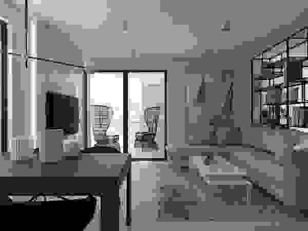 UTOO-Pracownia Architektury Wnętrz i Krajobrazu Modern living room