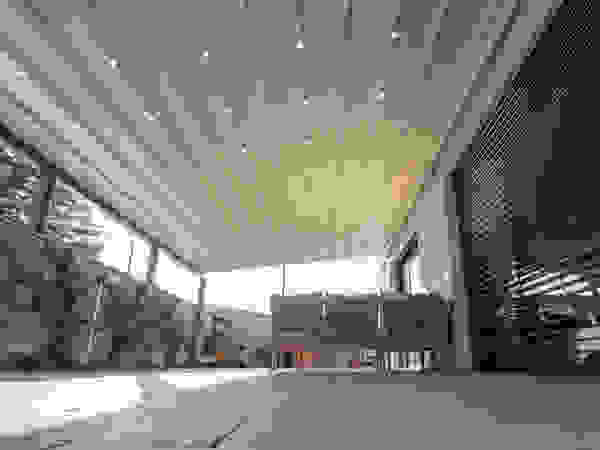 PERGOLA A.Ş. Modern balcony, veranda & terrace Aluminium/Zinc Grey