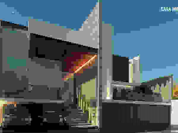 Besana Studio Modern Houses Concrete White