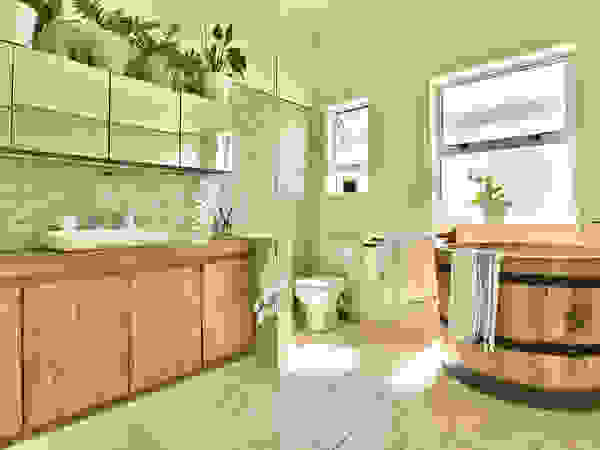 Studio Do Cabo Eclectic style bathroom