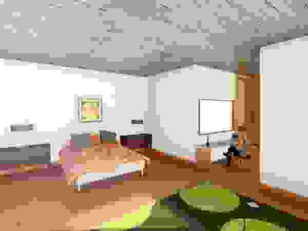 Arquitecto Rafael Viana Balbi - CDMX + Rio de Janeiro Modern style bedroom Reinforced concrete White