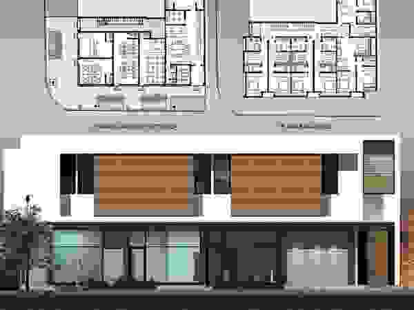 arquitectura+proyectos Commercial Spaces Concrete White