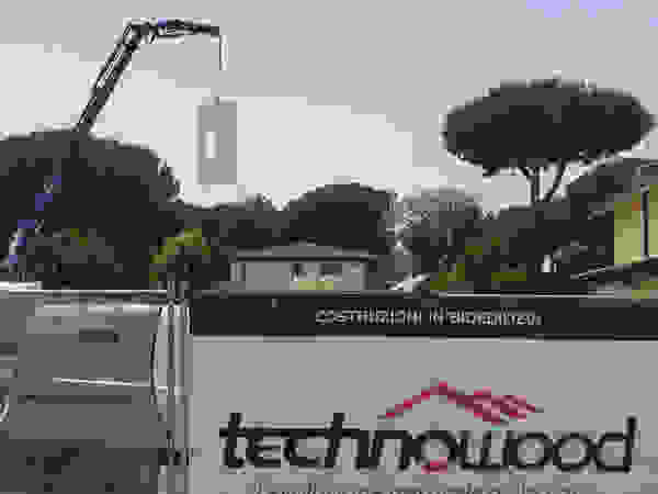 Technowood srl Modern Houses Wood
