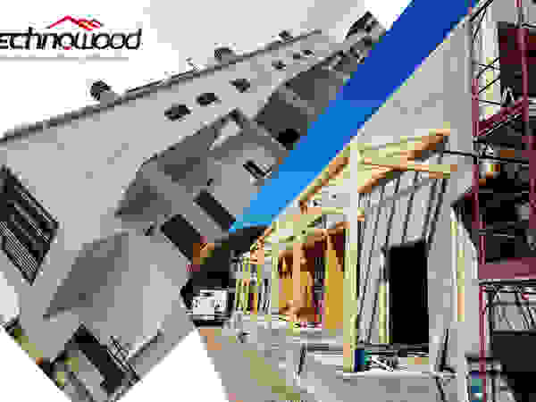 Technowood srl Modern Houses Wood