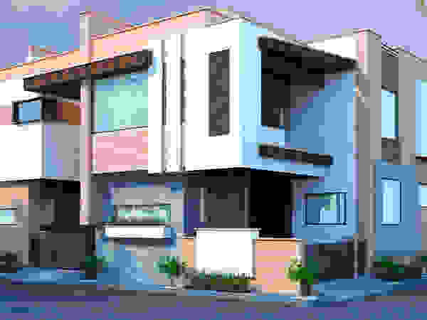 East Facing moodern residence in Jodhpur RAVI - NUPUR ARCHITECTS