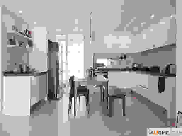 이즈홈 Rustic style kitchen