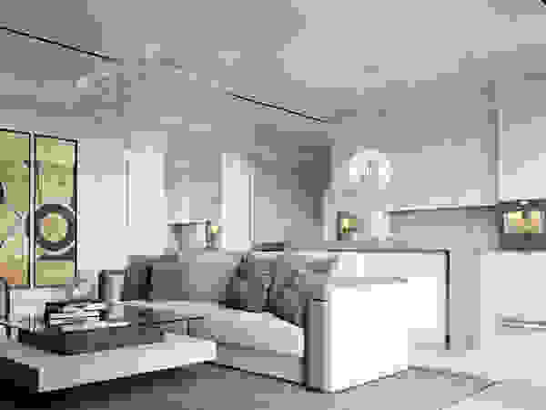EJ Studio Modern Living Room