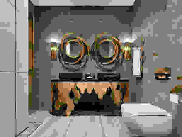 EJ Studio Eclectic style bathroom