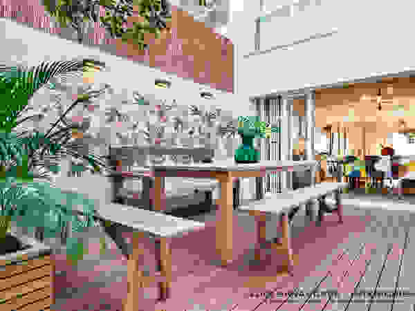 Lyte Iluminacion Rustic style balcony, veranda & terrace