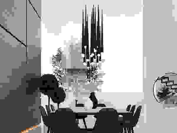 Besana Studio Minimalist dining room